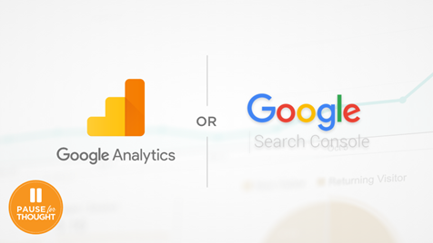 Our Thoughts Page Icon - Google Analytics and Search Console Differences