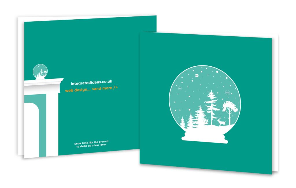 Branded Christmas card